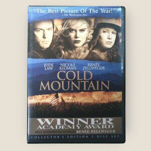Cold Mountain 2-Disc Set DVD Starring Nicole Kidman Jude Law Renée Zellweger